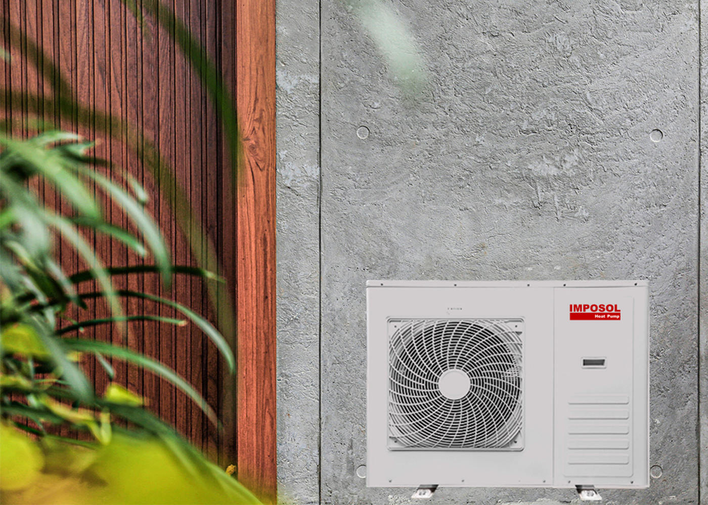 11 kW Monobloc DC Inverter & EVI Air to Water Heat Pump Heating / Cooling + Domestic Hot Water